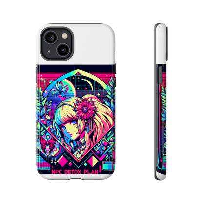 Npc Detox Plan - Vibrant Protective Phone Case for Anime and Comic Lovers, Durable Shock Absorption, UV Protected, Glossy or Matte Finish