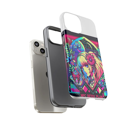 Npc Detox Plan - Vibrant Protective Phone Case for Anime and Comic Lovers, Durable Shock Absorption, UV Protected, Glossy or Matte Finish