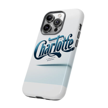 Vibrant 3D Wrap Protective Phone Case in Blue Typography Design for Stylish Smartphone Accessories Compatible with iPhone 13, 14, 15 & 16 – all models including Pro, Pro Max & Plus