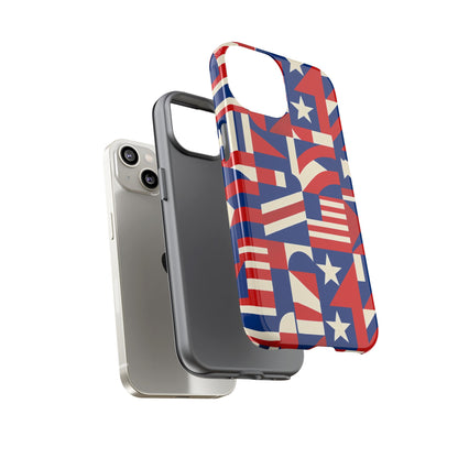 Vibrant Geometric 3D Wrap Protective Phone Case for Stylish Expression Compatible with iPhone 13, 14, 15 & 16 – All Models Including Pro, Pro Max & Plus