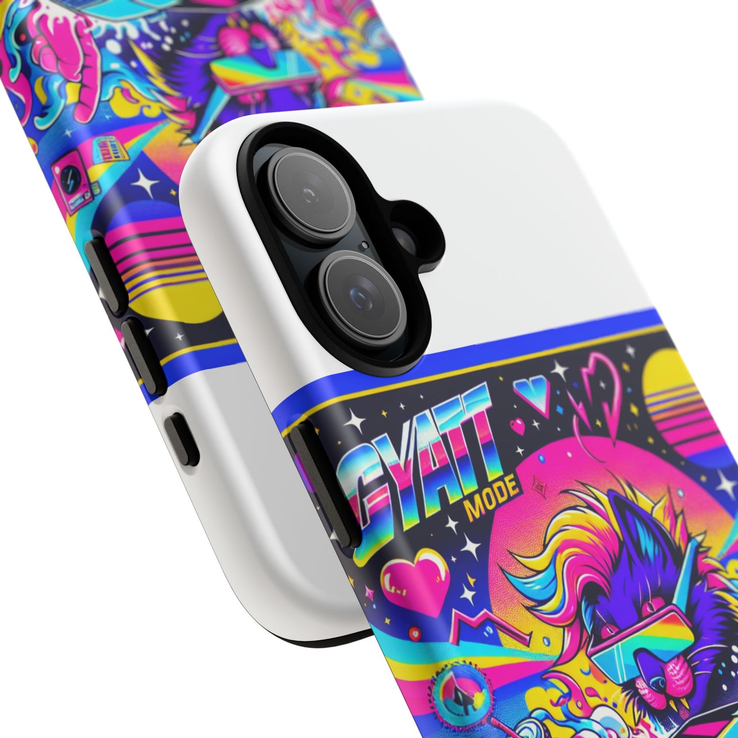 gyatt mode turbo 3d wrap protective phone case for anime lovers