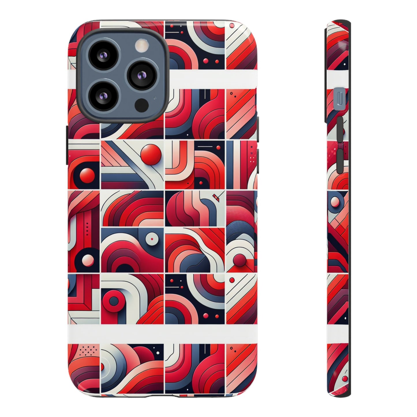 pattern image 3 vibrant shockproof phone case for anime and comic fans - stylish impact protection with abstract art design compatible with iphone 13, 14, 15 & 16 – all models including pro, pro max & plus