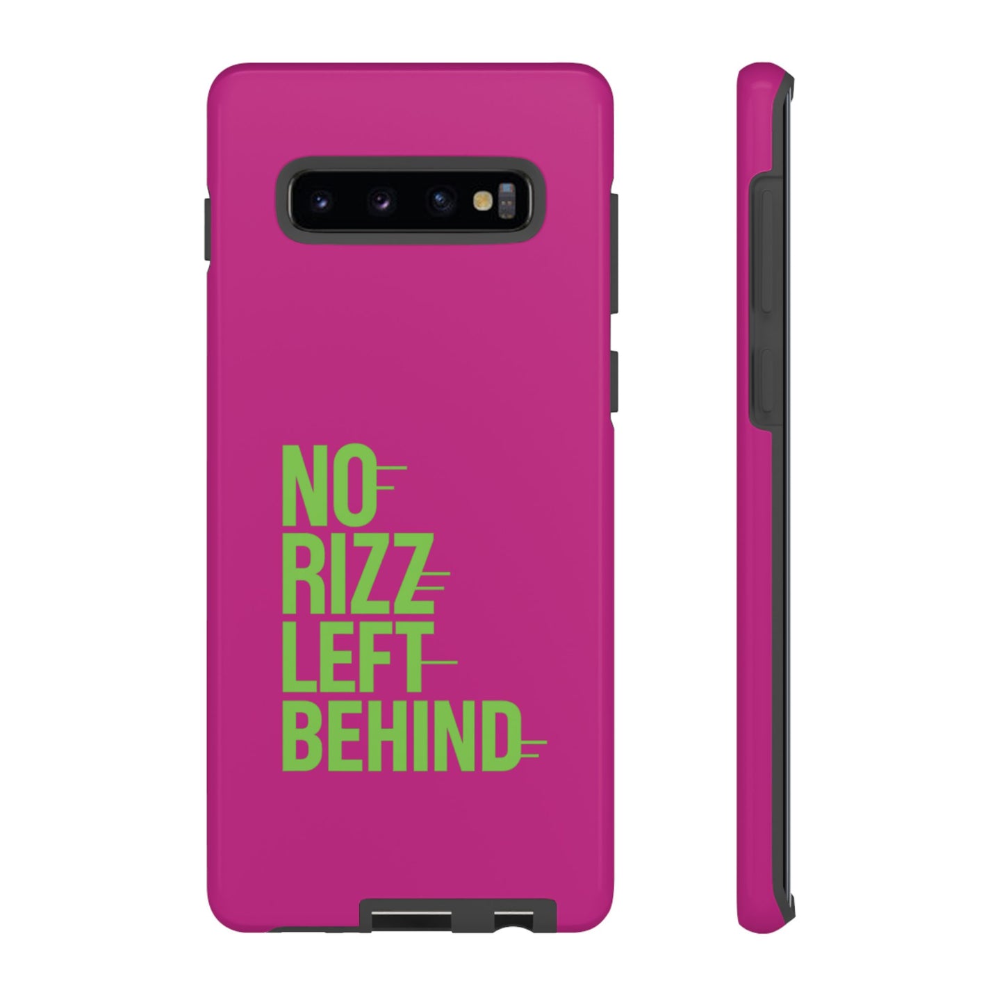 tough cases - no rizz left behind phone case for ultimate protection and style