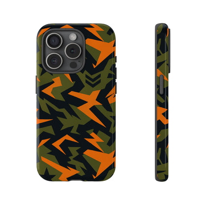 Military Camouflage 3D Wrap Protective Phone Case for Bold Expression and Unique Style Compatible with iPhone 13, 14, 15 & 16 – All Models Including Pro, Pro Max & Plus