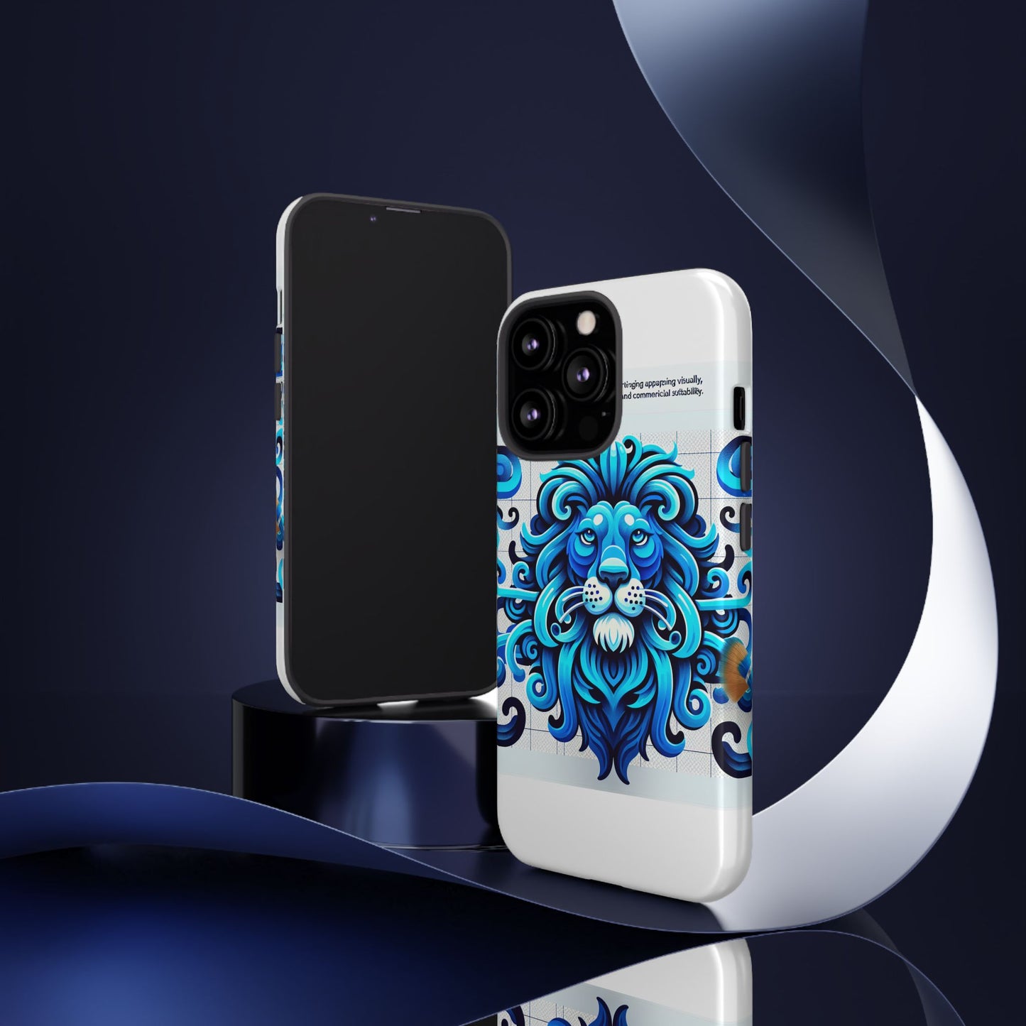 vibrant 3d lion art phone case for stylish protection and self-expression compatible with iphone 13, 14, 15 & 16 – all models including pro, pro max & plus