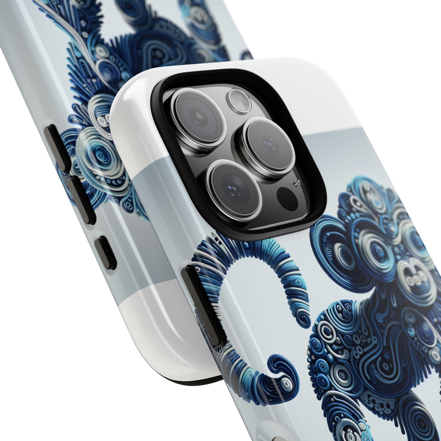 vibrant 3d wrap protective phone case with unique monkey design – stylish accessory for men and women compatible with iphone 13, 14, 15 & 16 – all models including pro, pro max & plus