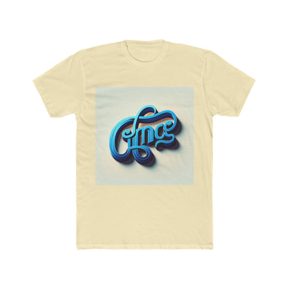 Unisex T-Shirt - Alphabet Blue 56 Stylish Graphic Tee for Casual Wear, Trendy Unisex Shirt