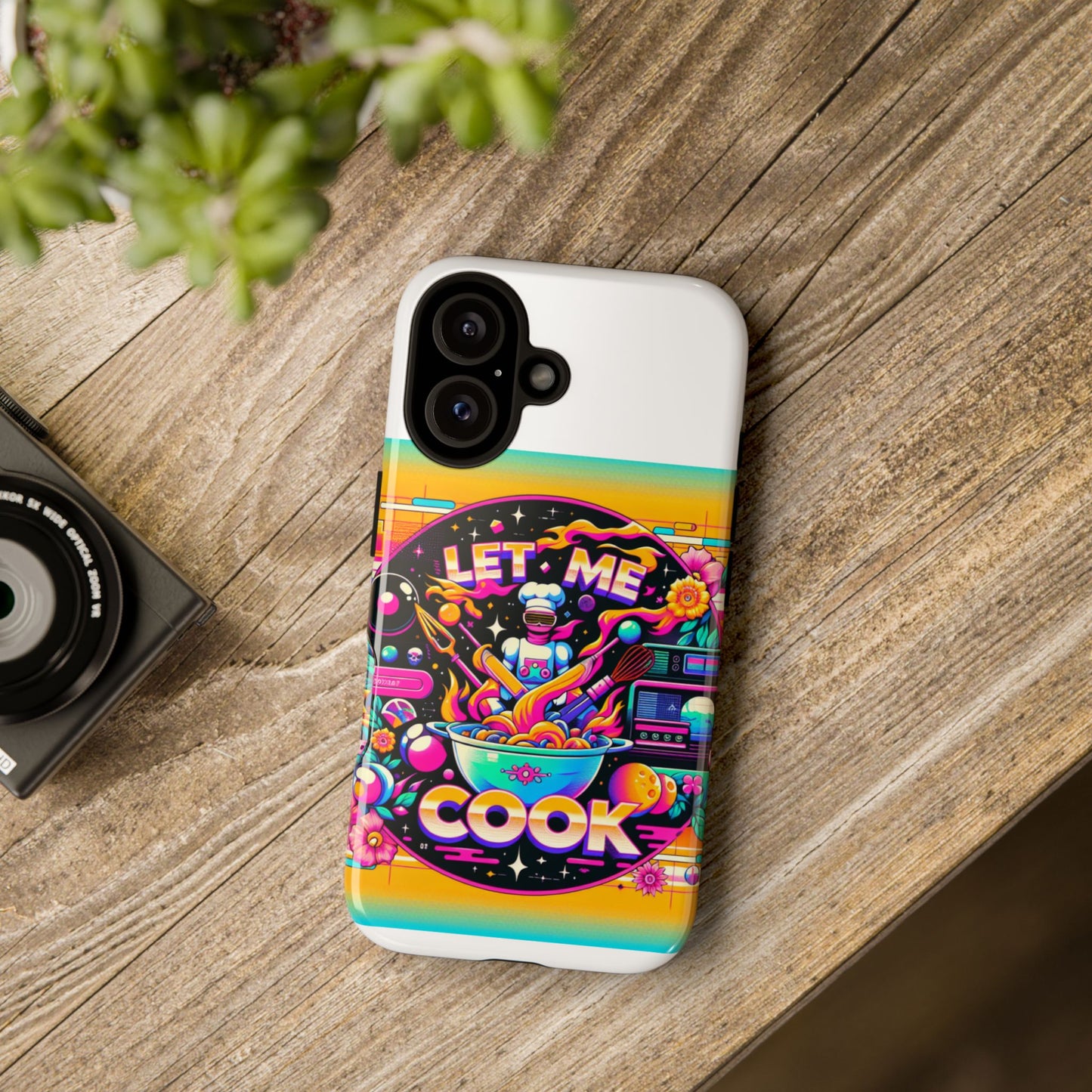 let me cook 3d wrap protective phone case for anime lovers