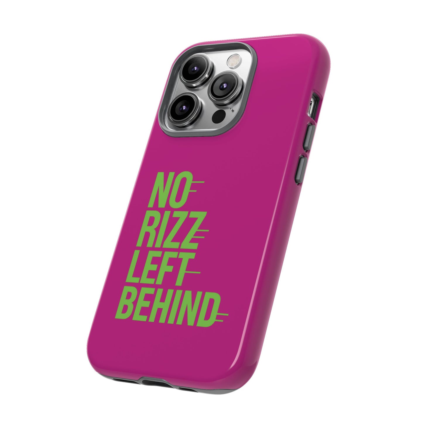 tough cases - no rizz left behind phone case for ultimate protection and style