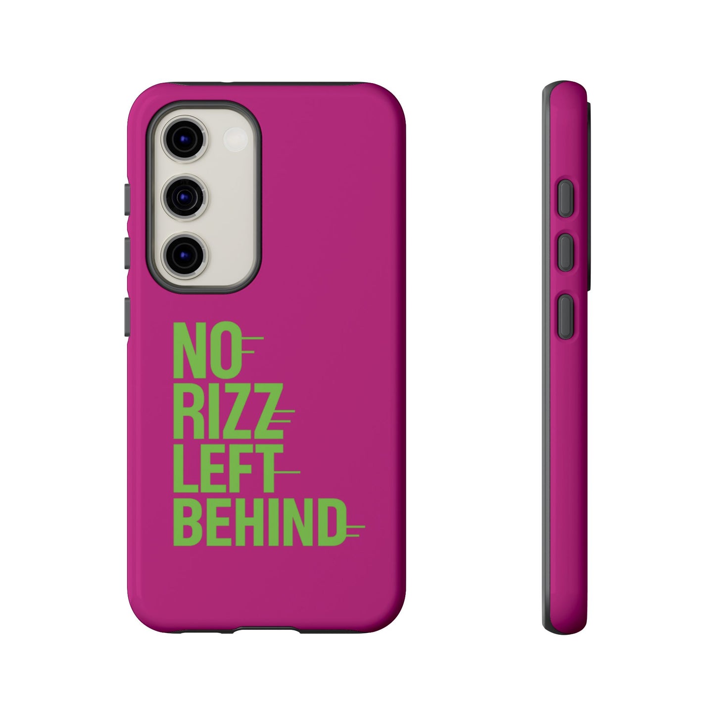 tough cases - no rizz left behind phone case for ultimate protection and style