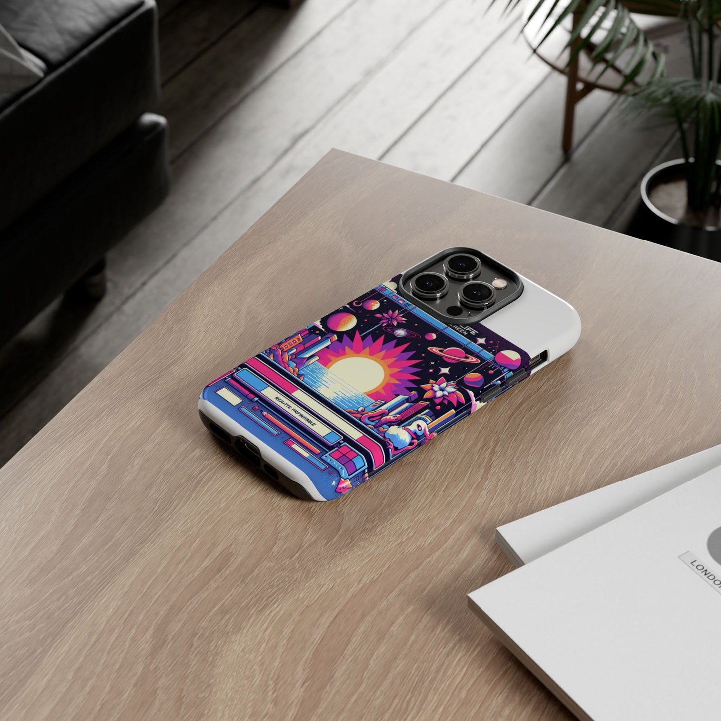 irl loading screen 3d wrap protective phone case for anime fans