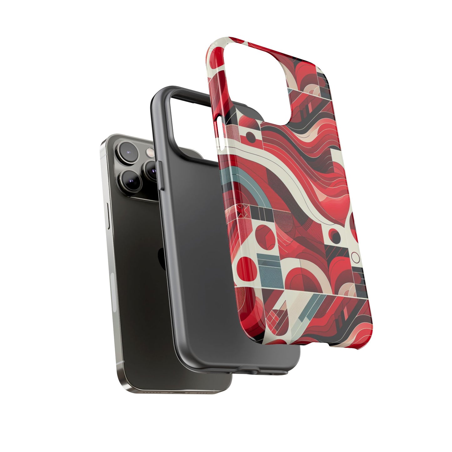 pattern image 2 vibrant shockproof phone case for anime and comic fans