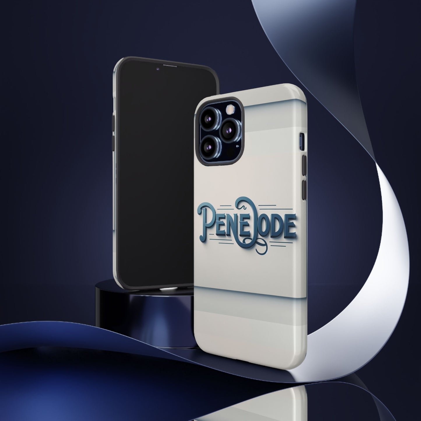 penelope blue phone case with 3d wrap design for unique anime and comic style protection for smartphones