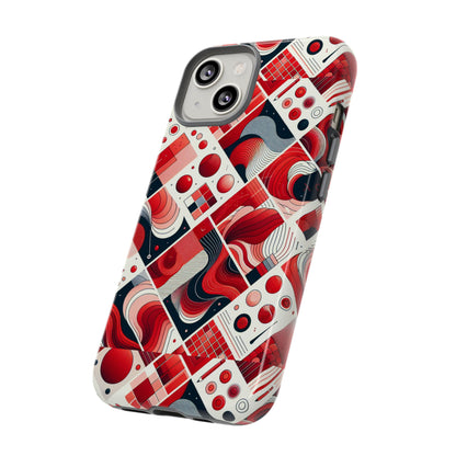 Pattern Image 7 Vibrant 3D Wrap Phone Case for Anime and Comic Fans - Bold Geometric Design for Stylish Protection Compatible with iPhone 13, 14, 15 & 16 – all models including Pro, Pro Max & Plus