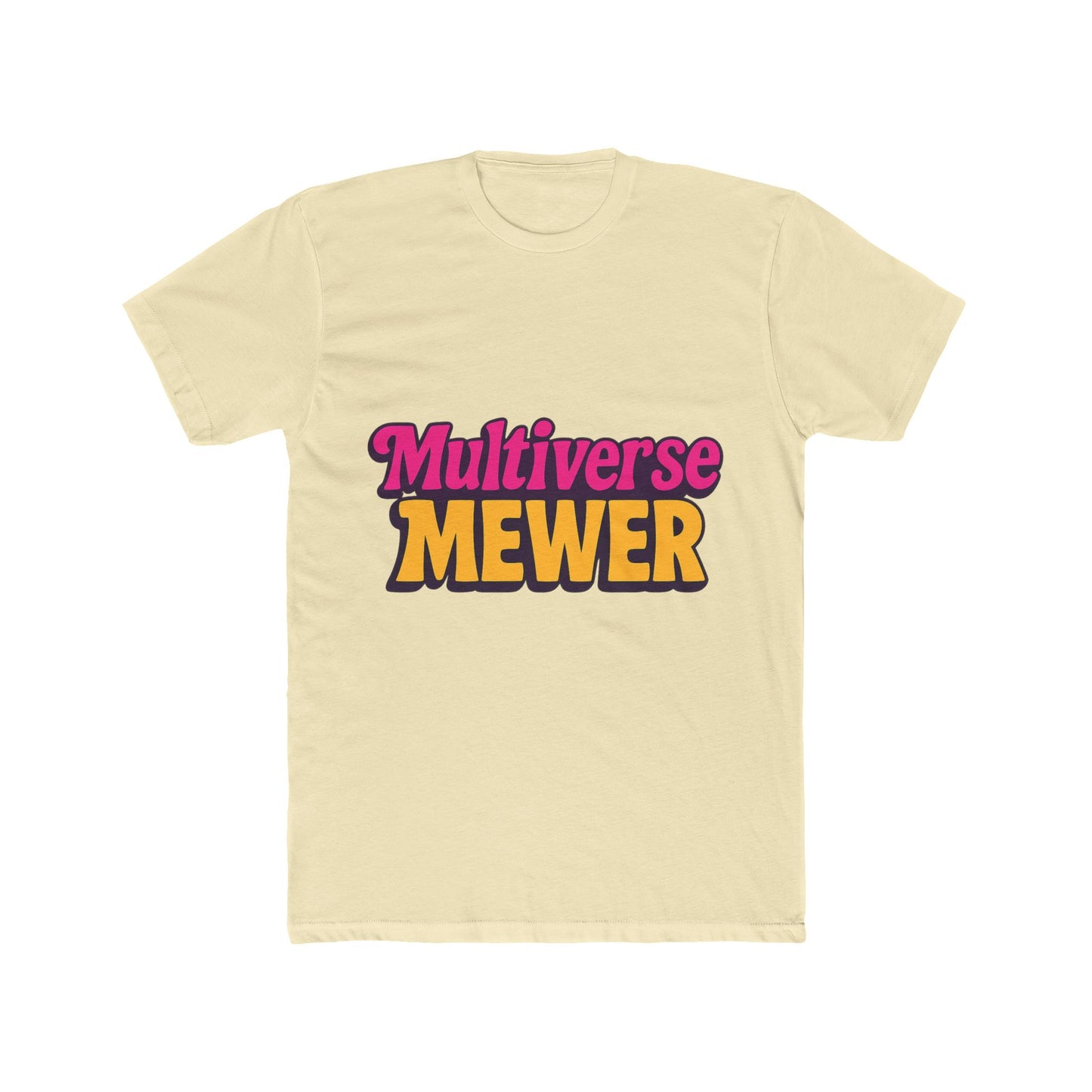 multiverse mewer unisex t-shirt - science fiction cat graphic tee, multicolor design - perfect sci-fi apparel for cat lovers