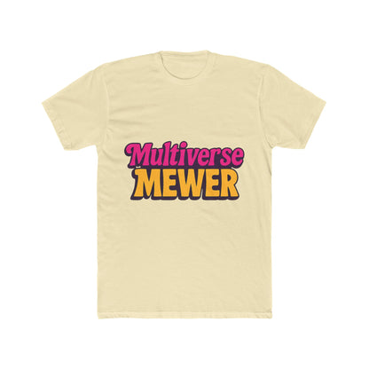 Multiverse Mewer Unisex T-Shirt - Science Fiction Cat Graphic Tee, Multicolor Design - Perfect Sci-Fi Apparel for Cat Lovers
