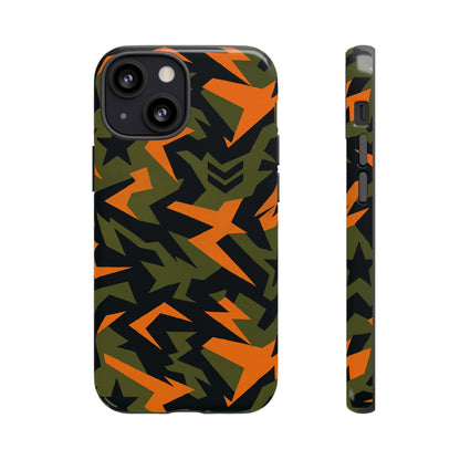 Military Camouflage 3D Wrap Protective Phone Case for Bold Expression and Unique Style Compatible with iPhone 13, 14, 15 & 16 – All Models Including Pro, Pro Max & Plus