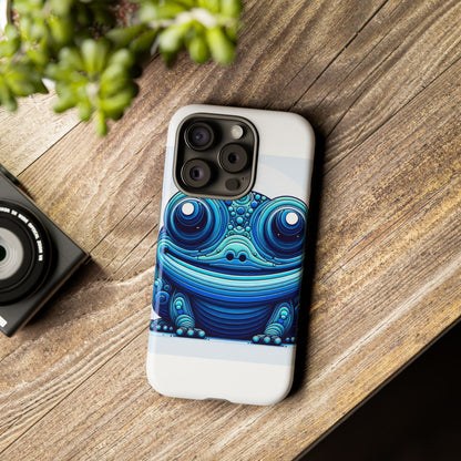 Vibrant 3D Animal-Inspired Phone Case in Blue for Stylish Protection and Unique Expression Compatible with iPhone 13, 14, 15 & 16 – all models including Pro, Pro Max & Plus