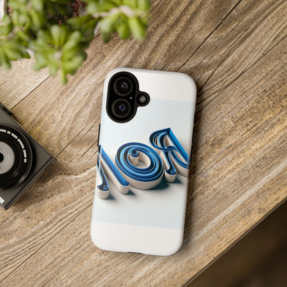 Vibrant 3D Wrap Phone Case in Blue for Stylish Protection and Self-Expression Compatible with iPhone 13, 14, 15 & 16 – all models including Pro, Pro Max & Plus