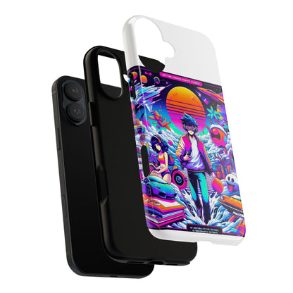 Skibidiverse Traveller Protective Phone Case with 3D Wrap Design, Durable UV Protection, Shock Absorption for Anime and Comic Culture Fans