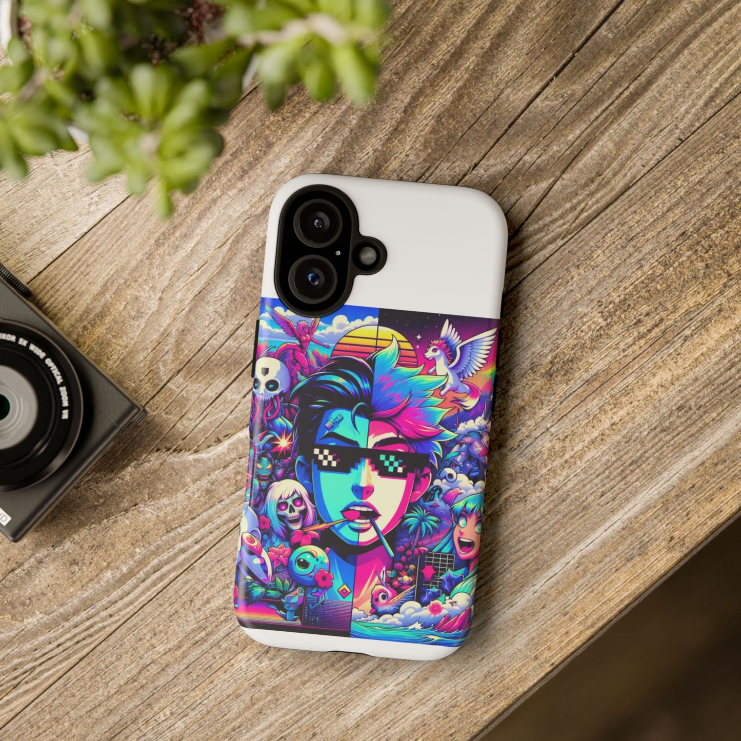 skibidi on sight protective phone case for anime lovers