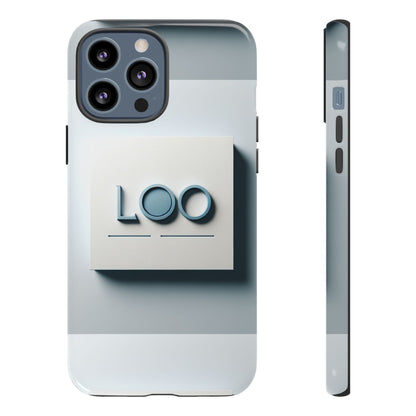 Leo Blue Anime Retro Comic Style Shockproof Phone Case for Men and Women with Vibrant 3D Wrap Design