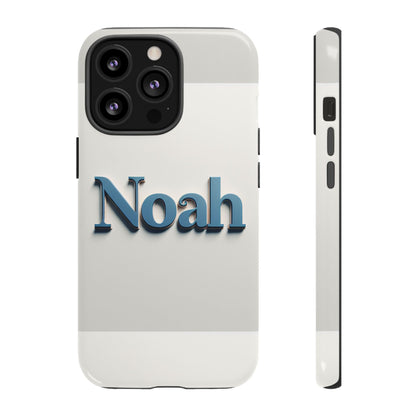 Coolname Noah Blue 3D Wrap Phone Case for Men Women Shockproof Protective Cover with Vibrant Anime and Comic Design