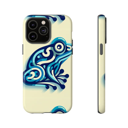 Blue Animal Create 15 3D Wrap Protective Phone Case with Vivid Anime and Comic Inspired Design for Smartphones, Shock Absorption and Durable UV Protected Cover