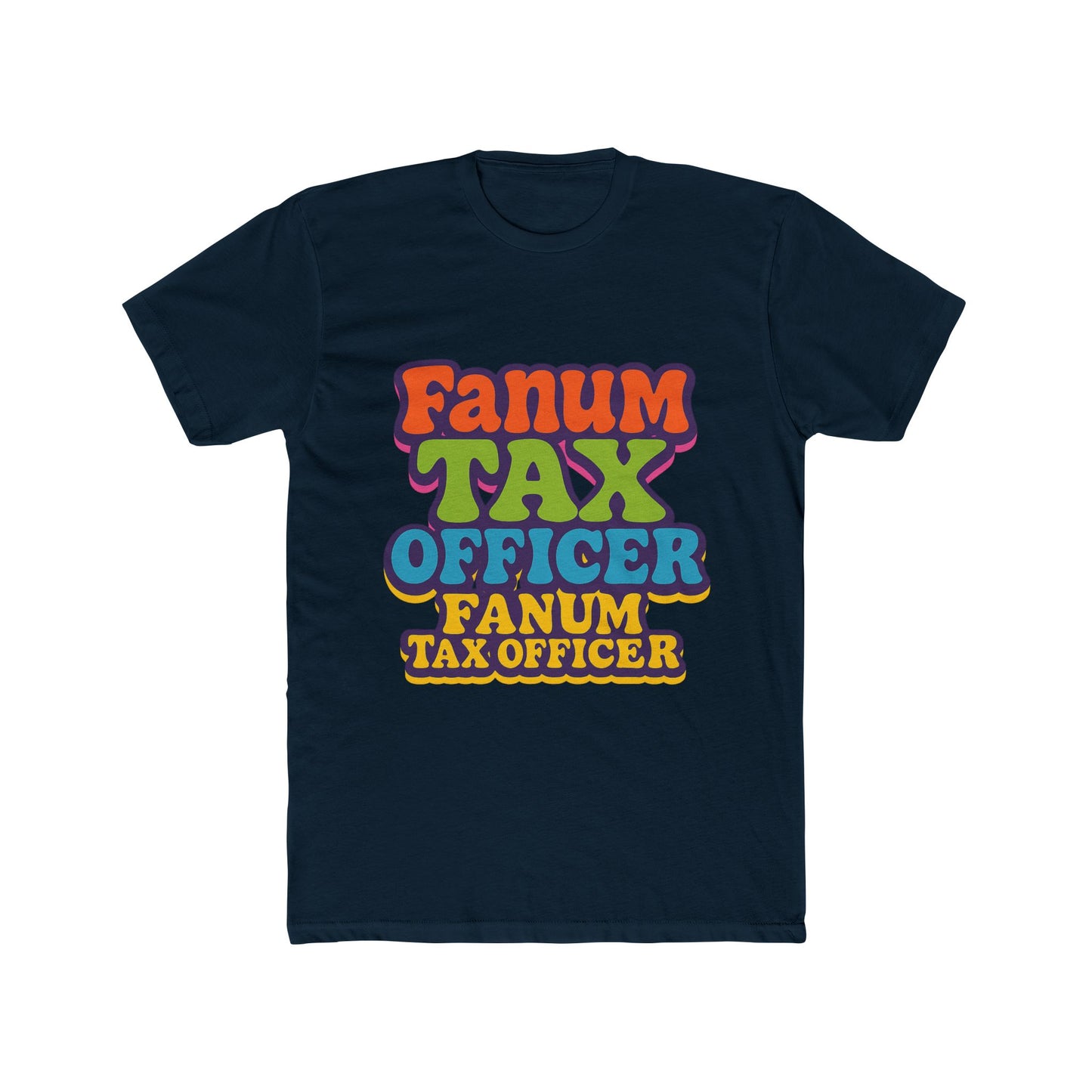 fanum tax officer meme unisex t-shirt - multicolor graphic tee for fans of humor and style