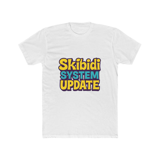 Skibidi System Update Unisex T-Shirt – Multicolor Meme Tee for Fans of Viral Trends