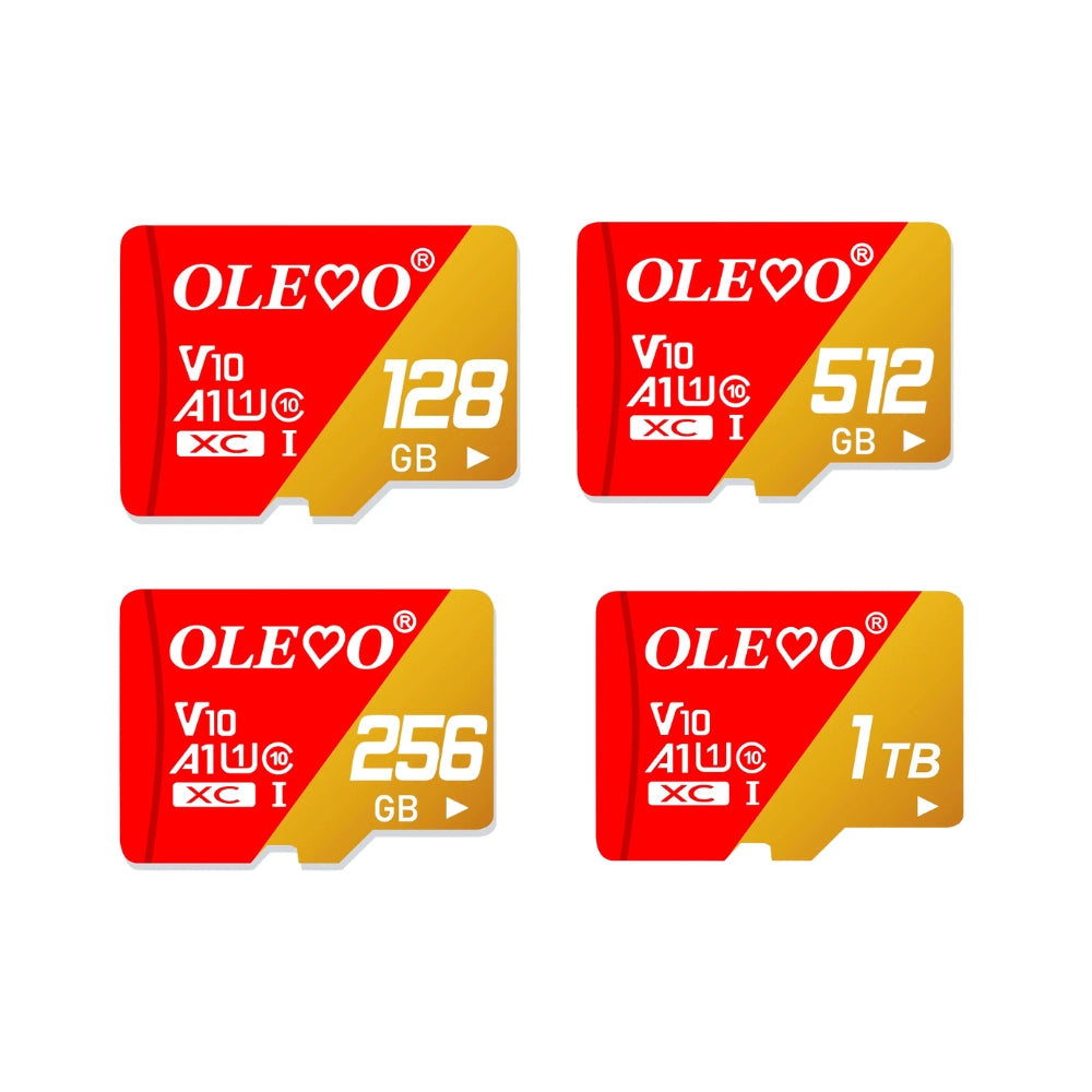olevo tf card micro sd memory card 128gb 256gb 512gb 1tb high-speed c10 u1 v10