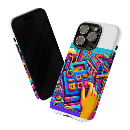 Fantum Finance Dept Protective Phone Case, 3D Wrap Design, Durable Silicone Liner, UV Protected, Ideal Gift for Tech Enthusiasts and Anime Lovers