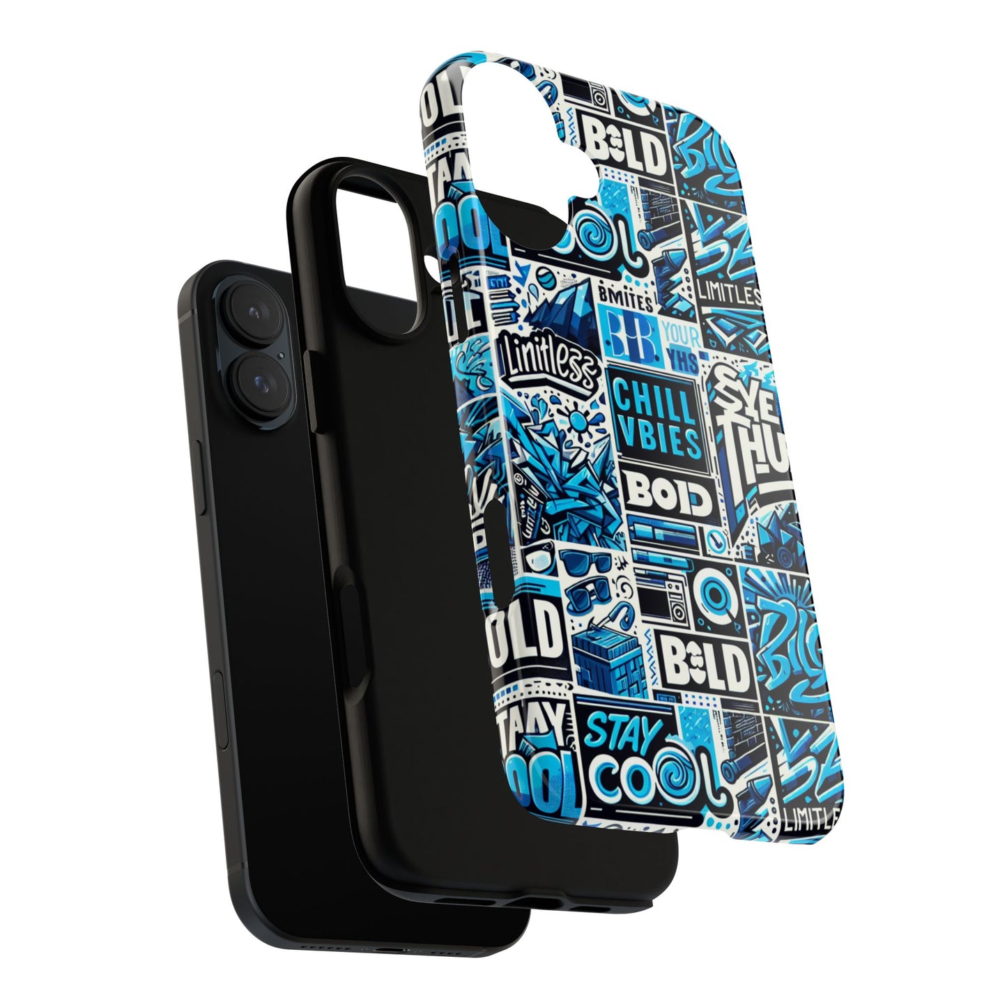 vibrant 3d graphic protective phone case for smartphones, stylish accessory for creative individuals, compatible with iphone 13, 14, 15 & 16 – all models including pro, pro max & plus