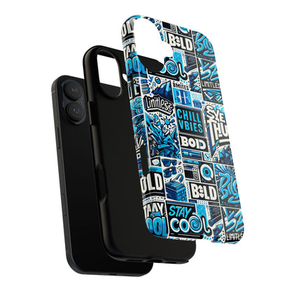 Vibrant 3D Graphic Protective Phone Case for Smartphones, Stylish Accessory for Creative Individuals, Compatible with iPhone 13, 14, 15 & 16 – all models including Pro, Pro Max & Plus