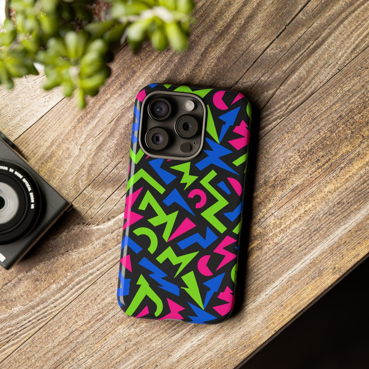 y2k multicolour 4 protective phone case with 3d design – stylish protection for unisex smartphones compatible with iphone 13, 14, 15 & 16 – all models including pro, pro max & plus