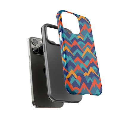 Vibrant 3D Mountain Design Protective Phone Case – Stylish and Durable Cover Compatible with iPhone 13, 14, 15 & 16 – All Models Including Pro, Pro Max & Plus