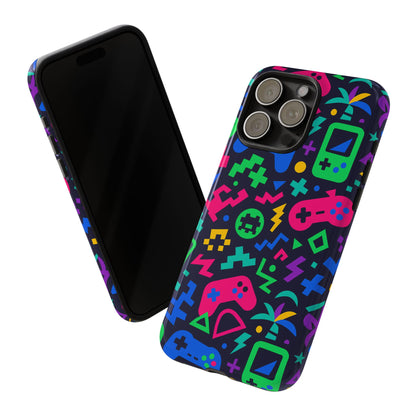 Vibrant 3D Gaming Design Protective Phone Case for Creative Expression and Stylish Protection, Compatible with iPhone 13, 14, 15 & 16 – all models including Pro, Pro Max & Plus
