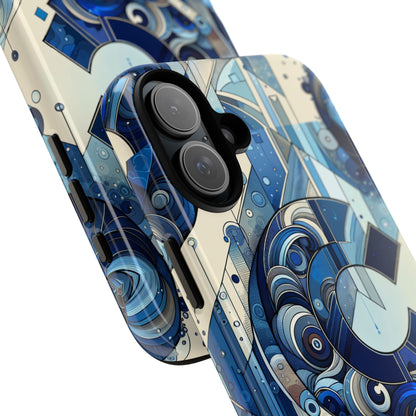 Blue Alphabet C Phone Case for Smartphone Protection with 3D Wrap Design, Shock Absorption, UV Protection, Durable Silicone Material, Suitable for Tech Enthusiasts and Individuality Seekers