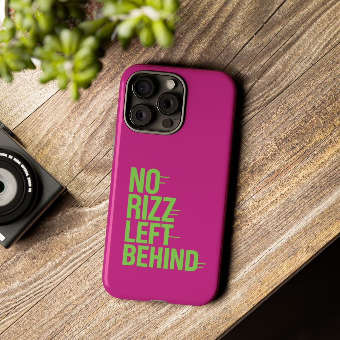 tough cases - no rizz left behind phone case for ultimate protection and style