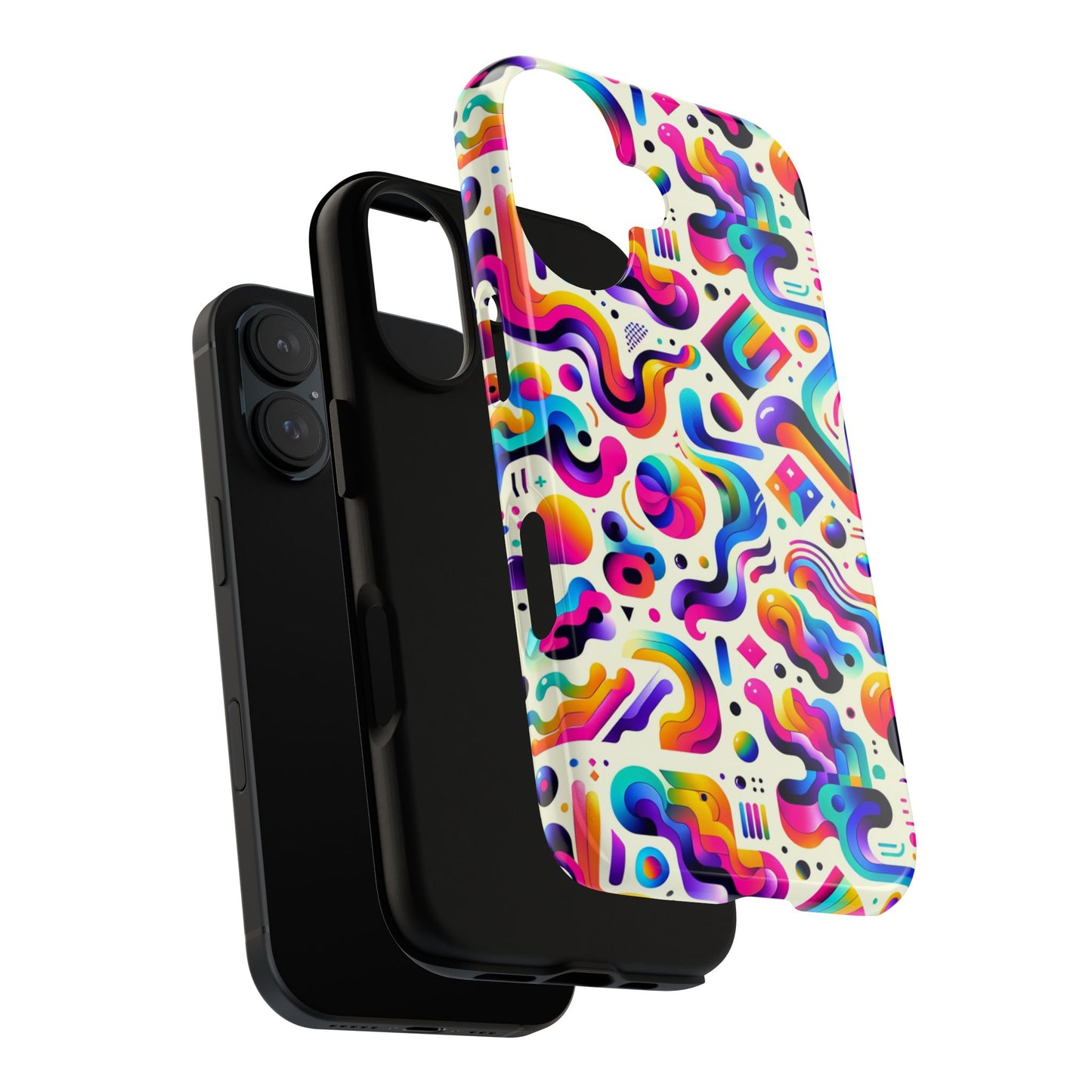 pattern image 7 vibrant 3d wrap phone case for anime and comic style protection