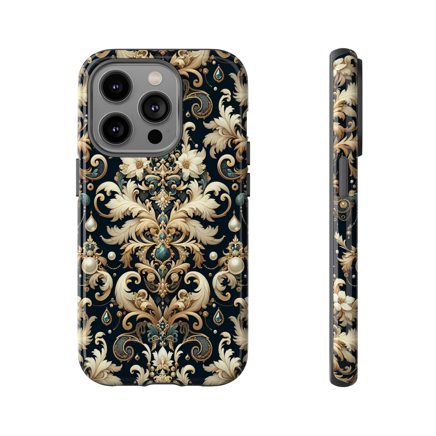 pattern image 1 protective phone case with 3d wrap design for stylish shock absorption and uv protection compatible with iphone 13, 14, 15 & 16 – all models including pro, pro max & plus