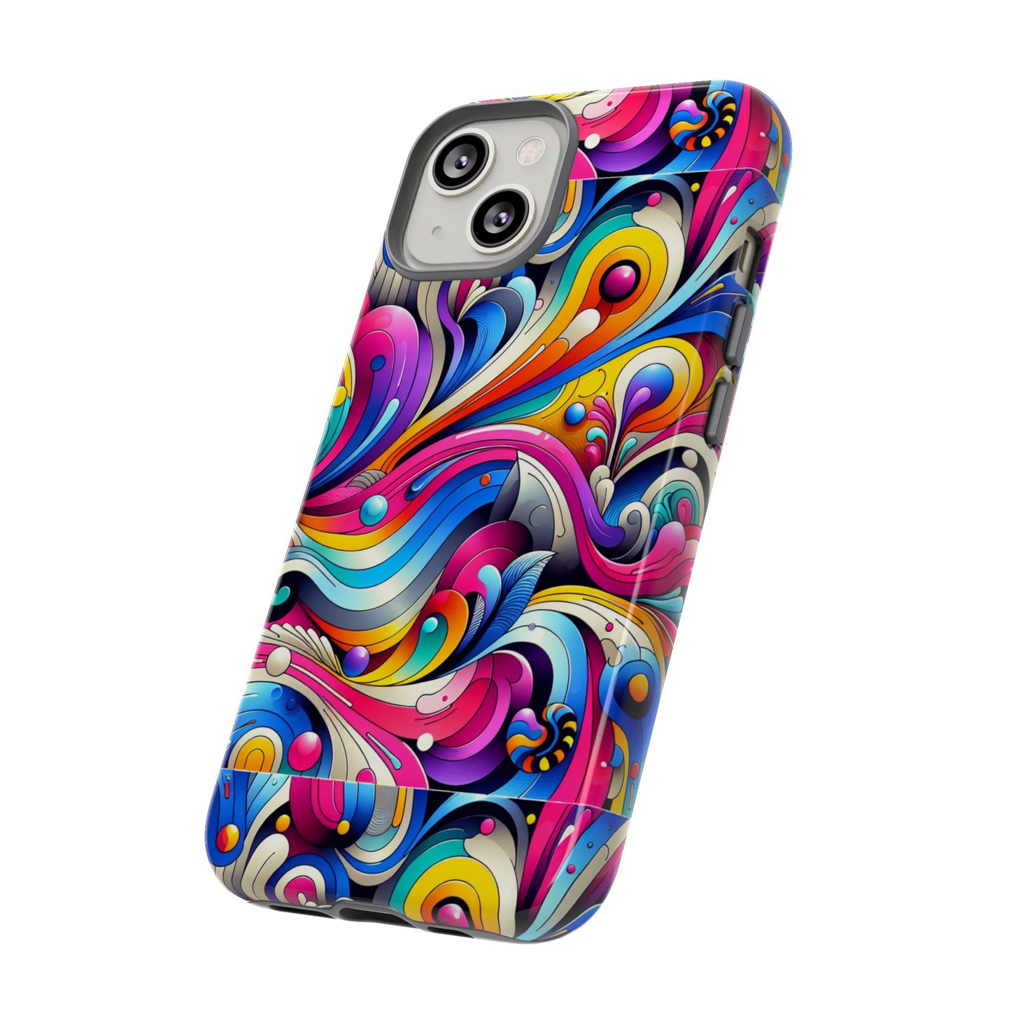 pattern image 3 vibrant shockproof phone case for anime and comic fans