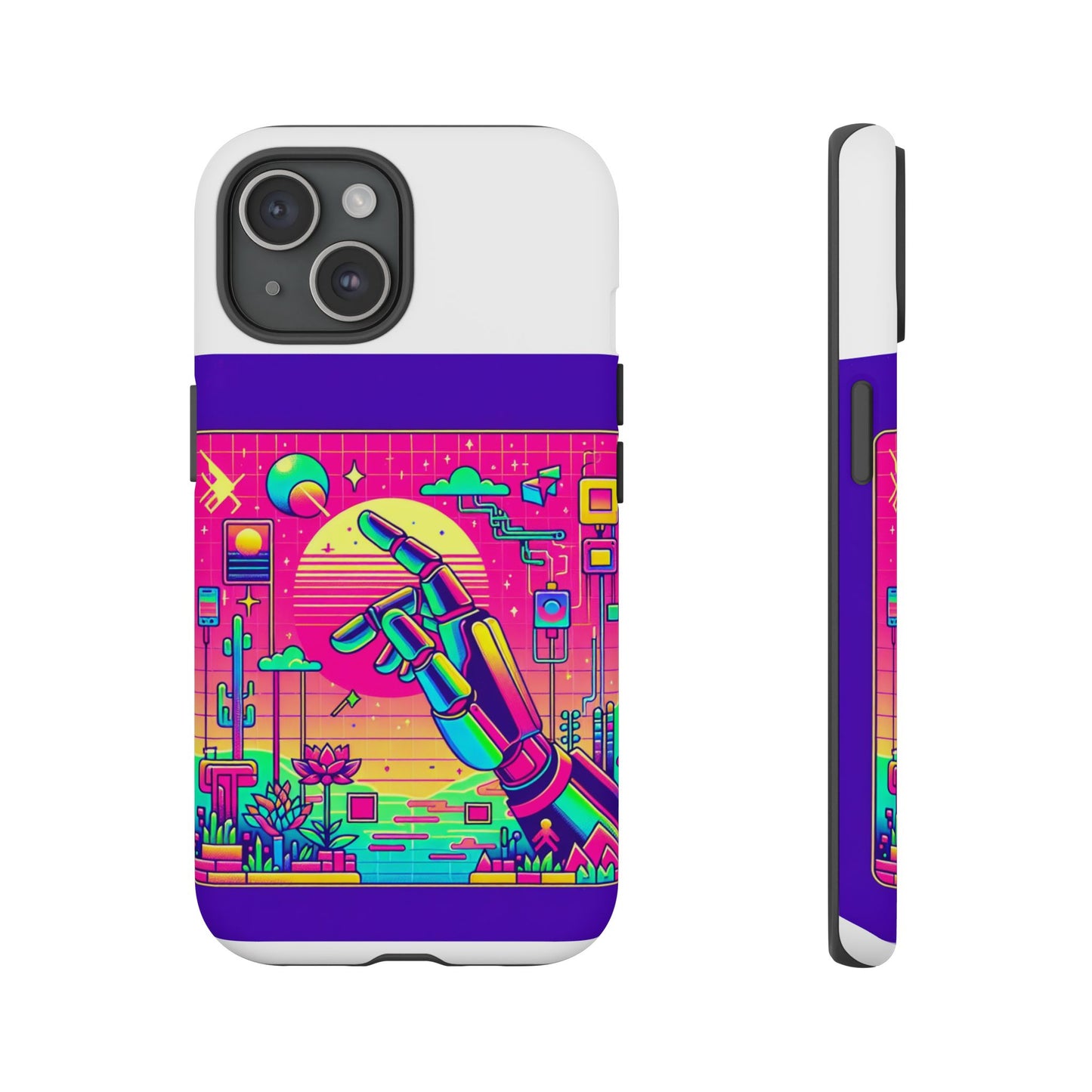touch grass technician 3d wrap protective phone case