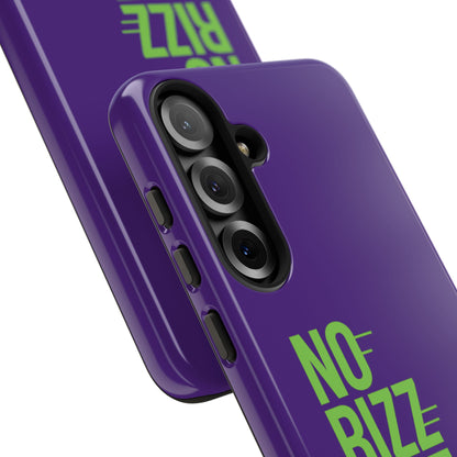 Tough Phone Case - No Rizz Left Behind - Durable, Stylish Protection for Active Lifestyles - Impact-Resistant, Dual Layer, Shock-Absorbing TPU - Perfect Gift for Tech Lovers