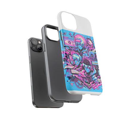 Slayware Installed Protective Phone Case with 3D Wrap Design for Anime and Comic Culture Lovers