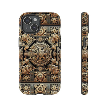 Pattern Image 8 Vibrant Shockproof Phone Case for Anime and Comic Fans with Ornate Baroque Design Compatible with iPhone 13, 14, 15 & 16 – all models including Pro, Pro Max & Plus