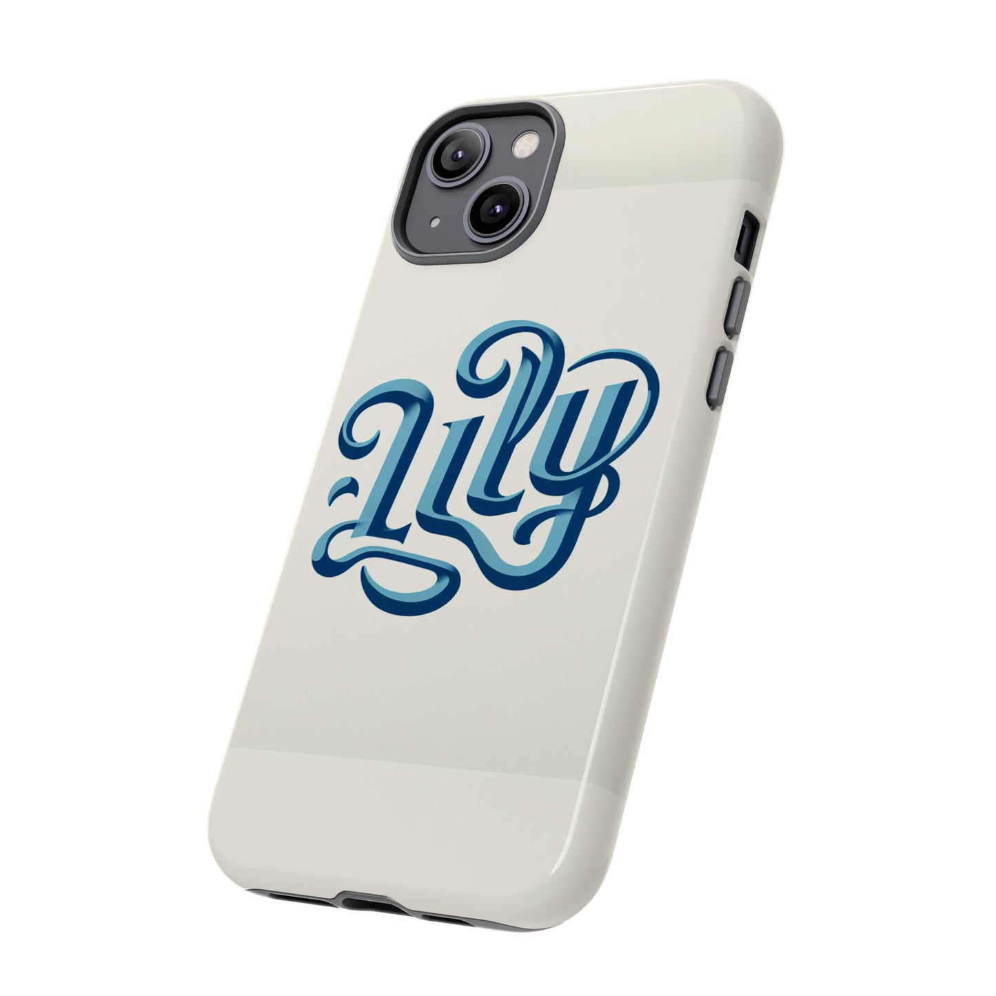 name lily blue 3d wrap phone case for kids and teens shockproof durable tpu protective cover with vivid anime and comic art design