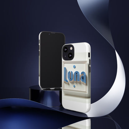 Vibrant 3D Textured Phone Case in Blue – Contemporary Design for Stylish Protection Compatible with iPhone 13, 14, 15 & 16 – all models including Pro, Pro Max & Plus