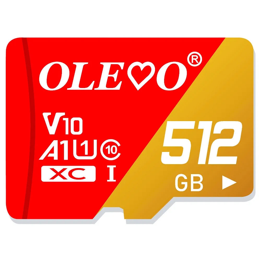 olevo tf card micro sd memory card 128gb 256gb 512gb 1tb high-speed c10 u1 v10