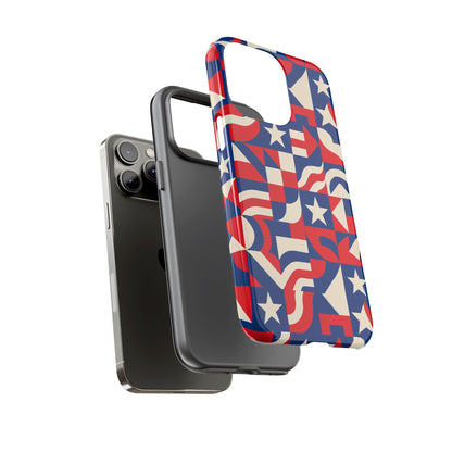 Vibrant Geometric 3D Wrap Protective Phone Case in Multicolour Design for Stylish Protection - Ideal for Men and Women, Compatible with iPhone 13, 14, 15 & 16 – all models including Pro, Pro Max & Plus